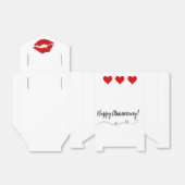 "Glücklicher Jahrestag!" Geschenkschachtel (Ungefaltet)