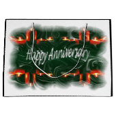 glücklicher Jahrestag Große Geschenktüte (Vorderseite)