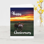 glücklicher Jahrestag Karte (Gelbe Blume)