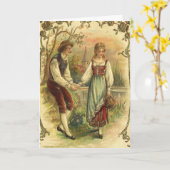 glücklicher Jahrestag Karte (Gelbe Blume)