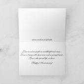 glücklicher Jahrestag Karte (Innenseite)