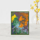 glücklicher Jahrestag Karte (Gelbe Blume)