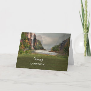 glücklicher Jahrestag Karte