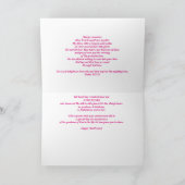 glücklicher Jahrestag Karte (Innenseite)