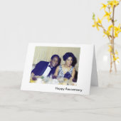 Glücklicher Jahrestag Karte (Gelbe Blume)