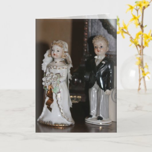 Glücklicher Jahrestag Karte (Gelbe Blume)