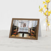 glücklicher Jahrestag Karte (Gelbe Blume)