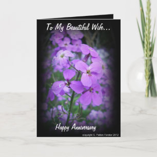 glücklicher Jahrestag Karte