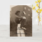 glücklicher Jahrestag Karte (Gelbe Blume)