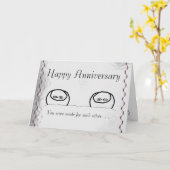 glücklicher Jahrestag Karte (Gelbe Blume)