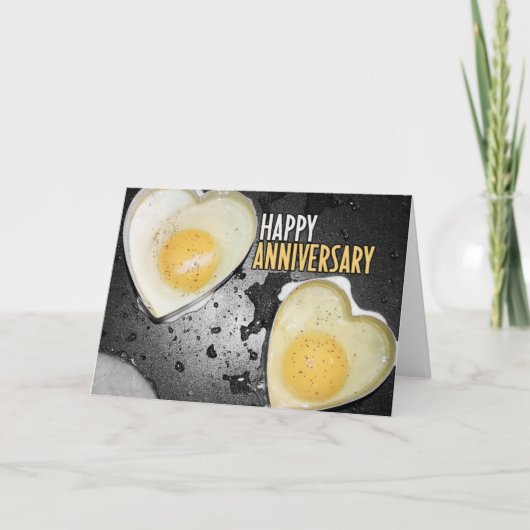 glücklicher Jahrestag Karte (Vorderseite)