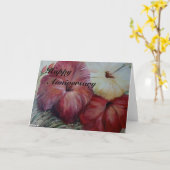 glücklicher Jahrestag Karte (Gelbe Blume)