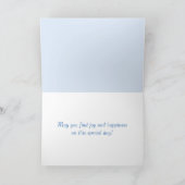 glücklicher Jahrestag Karte (Innenseite)