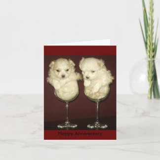 Glücklicher Jahrestag Karte