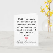 glücklicher Jahrestag Karte (Gelbe Blume)