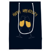 glücklicher Jahrestag Mittlere Geschenktüte (Rückseite)