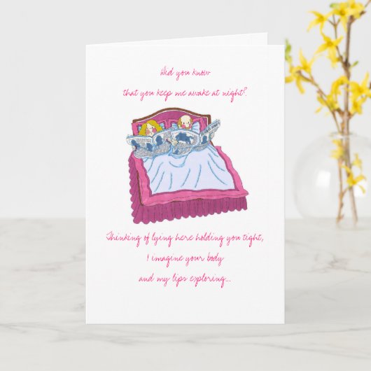 Glücklicher Jahrestag. .snoring Karte (Gelbe Blume)