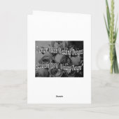 "Glücklicher Jahrestag, Valentine" Feiertagskarte (Rückseite)