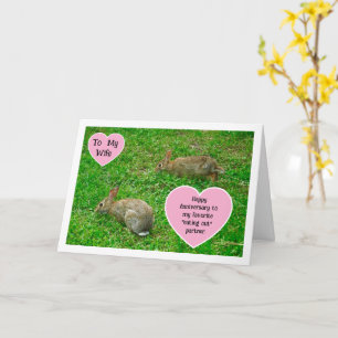 Glücklicher Jahrestag zu meinem "Forever Date" Karte