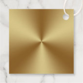 Glücklicher Jahresumlauf der Sterne Gold-ID173 Geschenkanhänger (Rückseite)