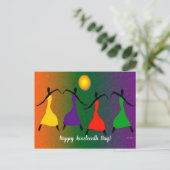 Glücklicher Junetag! Postkarte (Stehend Vorderseite)