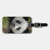 Glücklicher junger Panda, China Gepäckanhänger (Vorderseite horizontal)