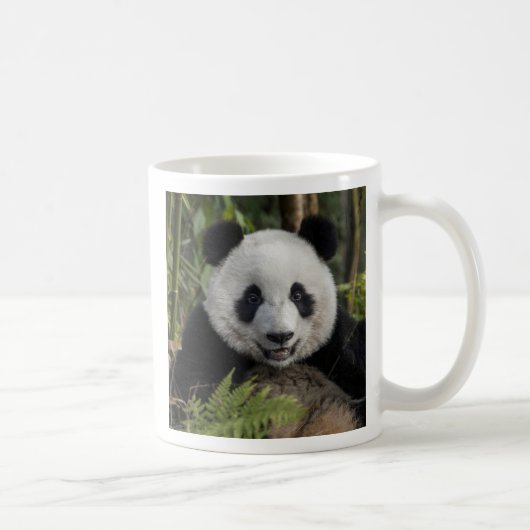 Glücklicher junger Panda, China Kaffeetasse (Rechts)