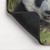 Glücklicher junger Panda, China Mousepad (Ecke)