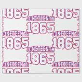 glücklicher Juni 1865 Geschenkpapier (Flach)