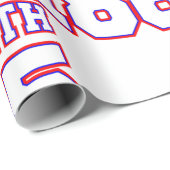 glücklicher Juni 1865 Geschenkpapier (Rolleneckpunkt)