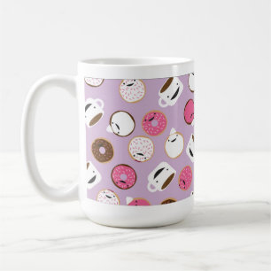 glücklicher Kaffee u. Schaumgummiringe Kaffeetasse