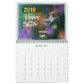 Glücklicher Kalender (Jan 2027)