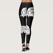 ***GLÜCKLICHER KAMPF*** LEGGINGS (Rückseite)