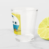 ***GLÜCKLICHER KAMPFSTYLE*** SCHNAPSGLAS (Rechts)