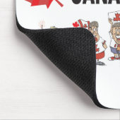 Glücklicher Kanada-Tag Mousepad (Ecke)