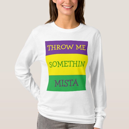 GLÜCKLICHER KARNEVAL T-Shirt (Vorderseite)