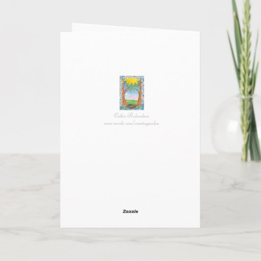 Glücklicher Karte (Rückseite)