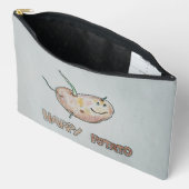 Glücklicher Kartoffeldruck-Schneidertasche Zubehörtasche (Offen)