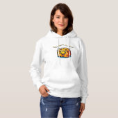 Glücklicher Käse, ja, bitte Hoodie (Vorne ganz)