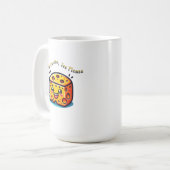 Glücklicher Käse, ja, bitte Kaffeetasse (Vorderseite Links)