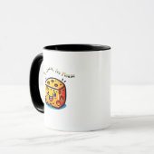 Glücklicher Käse, ja, bitte Tasse (Vorderseite Links)