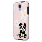 Glücklicher Kasten der Panda-Galaxie-4 Case-Mate Samsung Galaxy Hülle (Rückseite Links)