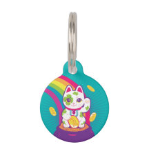 Glücklicher Katze Maneki Neko viel Glück-Topf Gold