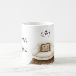 Glücklicher Kissen Kronleuchter Halloween Kaffeetasse