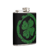 Glücklicher Klee Flachmann (Rechts)