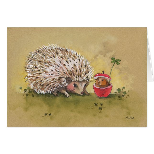 Glücklicher Klee-Nachmittag (Vorderseite (Horizontal))