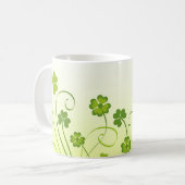 Glücklicher Klee - Tasse (Vorderseite Links)