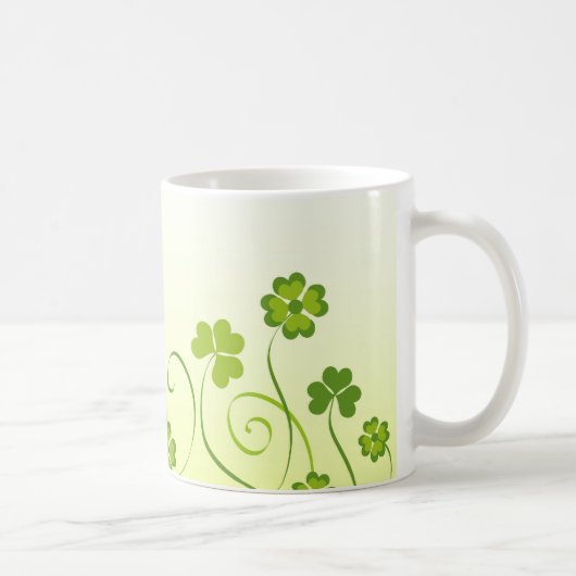 Glücklicher Klee - Tasse (Rechts)