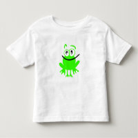 Glücklicher kleiner Frosch