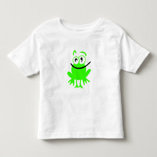 Glücklicher kleiner Frosch Kleinkind T-shirt